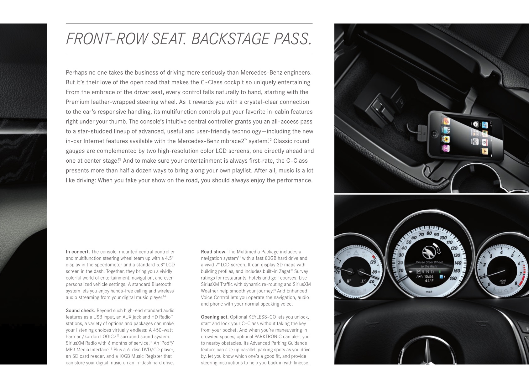 2013 Mercedes-Benz C-Class Brochure Page 5